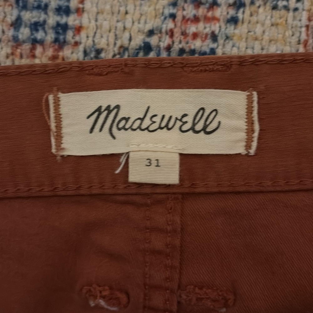 Madewell Stovepipe Fatigue Pants Tencel Lyocell Edition SZ 31 EUC - Picture 6 of 8
